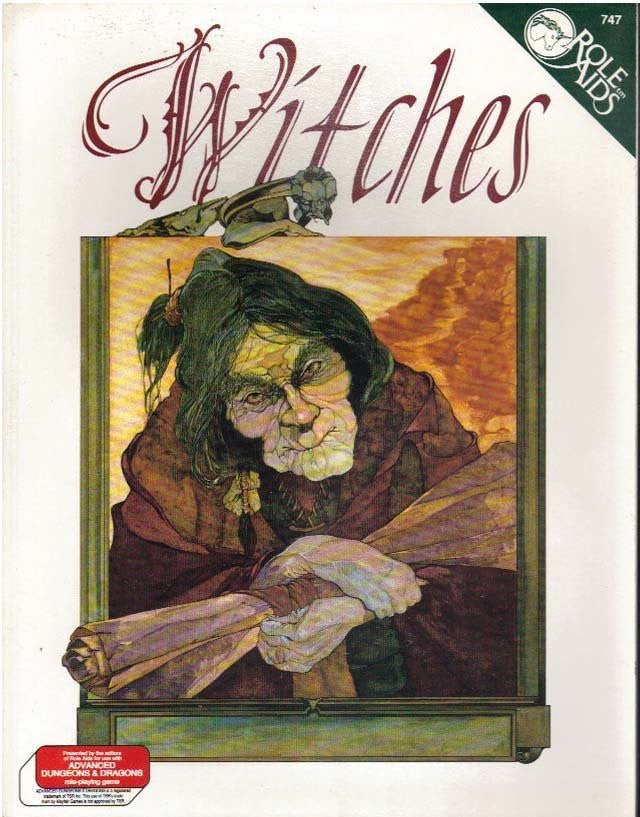 Role Aids - Witches - WiredVillage Games - Mayfair Games